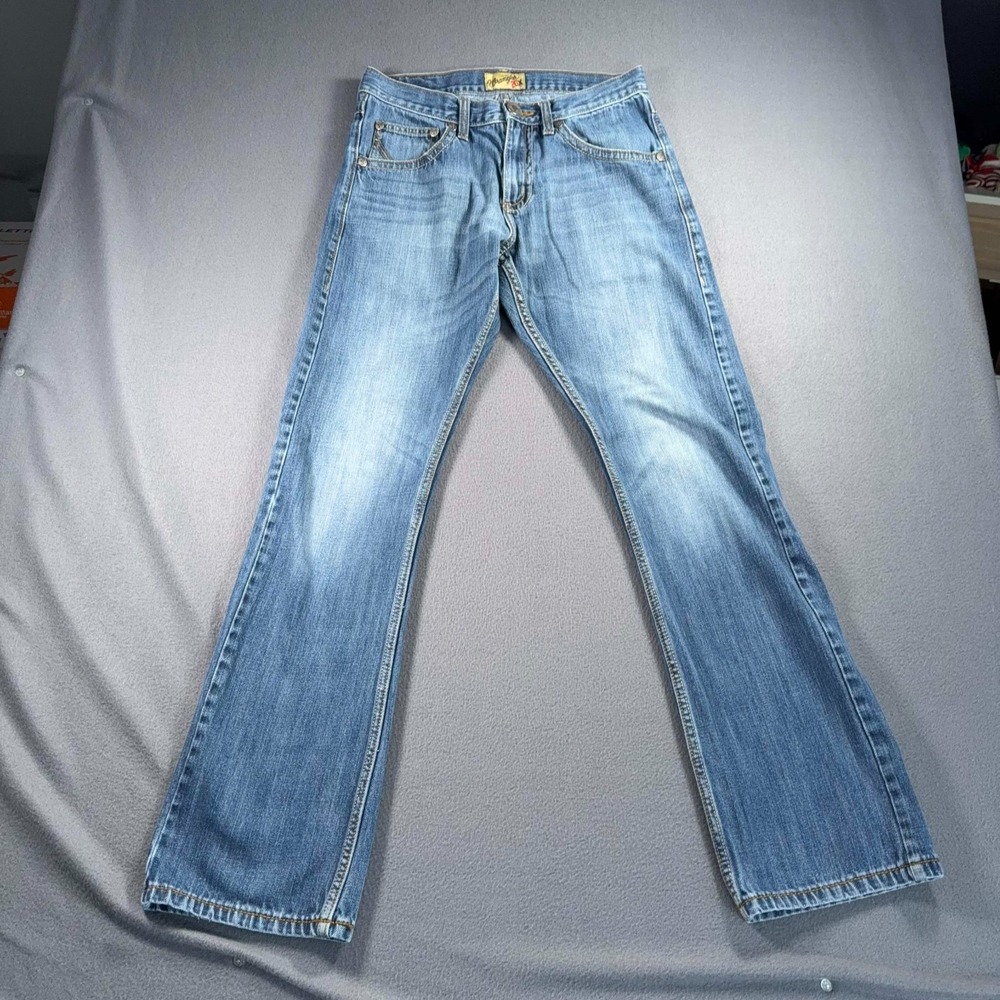 Wrangler 20X Bootcut Jeans Mens 31x32 Light Wash Western Denim Cowboy